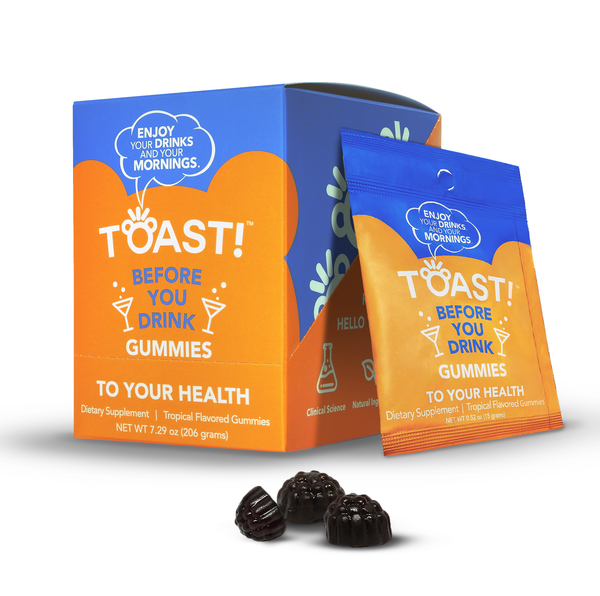 Before You Drink Gummies Blackberry Zinc Milk Thistle